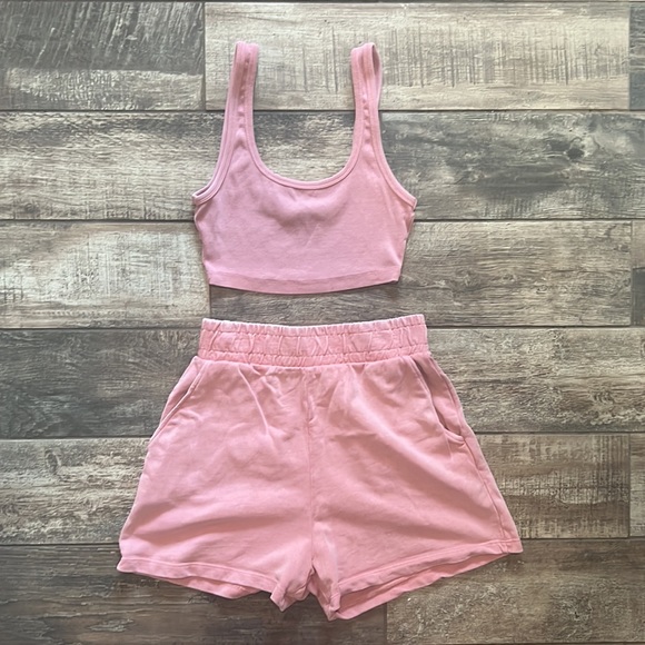 Zara Medium dusty pink color lounge set - Picture 2 of 6